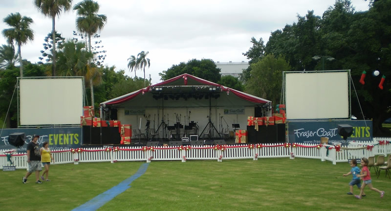 Maryborough Carols Stage